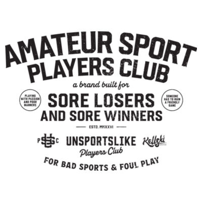 Amateur Sport Players Club - AS Colour Womens Maple Tee Design