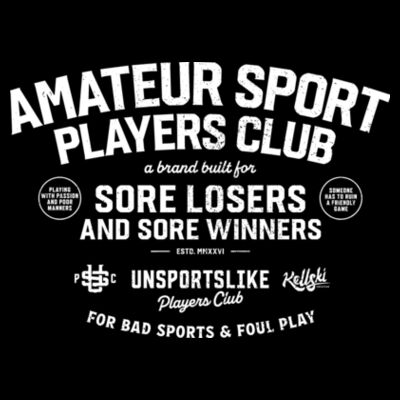 Amateur Sport Players Club - AS Colour Womens Maple Tee Design