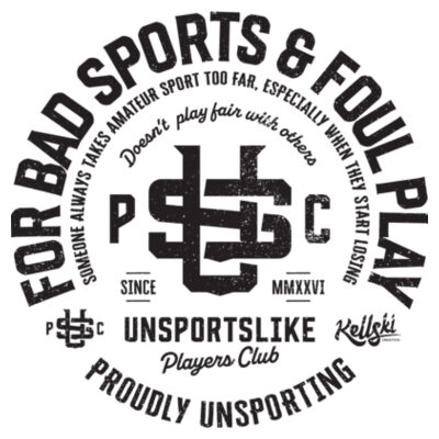 For Bad Sports - AS Colour Womens Maple Tee Design