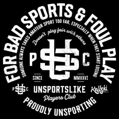 For Bad Sports - AS Colour Mens Block Tee Design