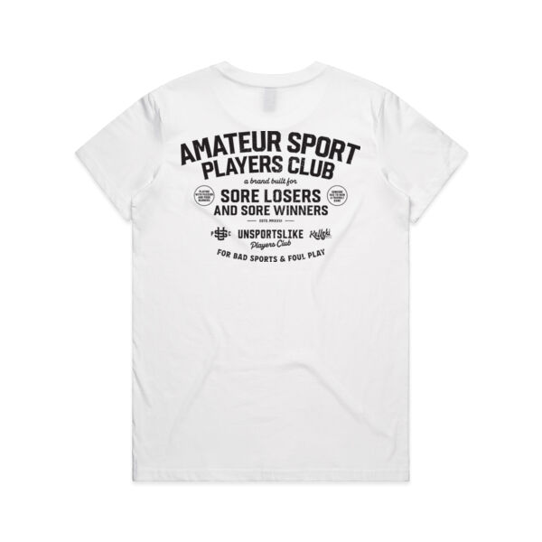 Amateur Sport Players Club - AS Colour Womens Maple Tee Thumbnail