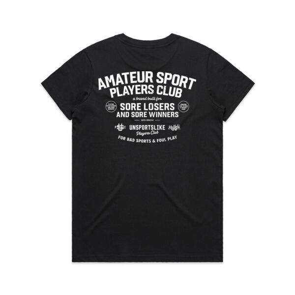 Amateur Sport Players Club - AS Colour Womens Maple Tee Thumbnail