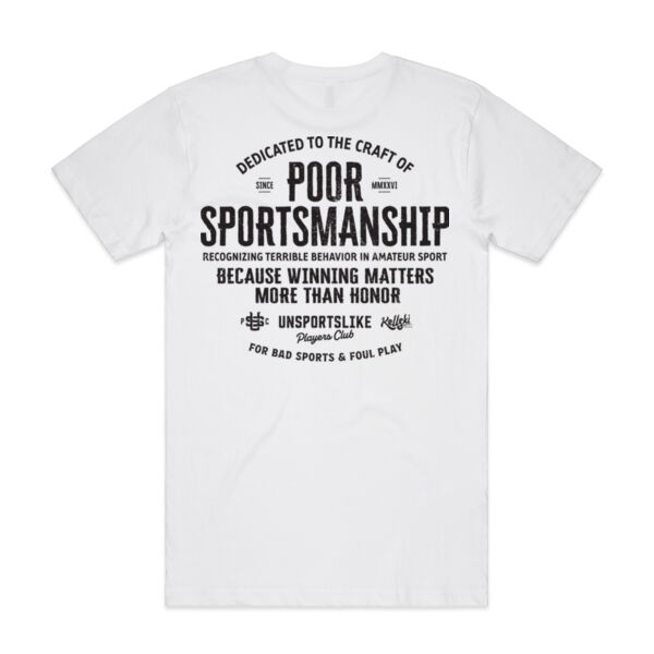 Poor Sportsmanship - AS Colour Mens Block Tee Thumbnail