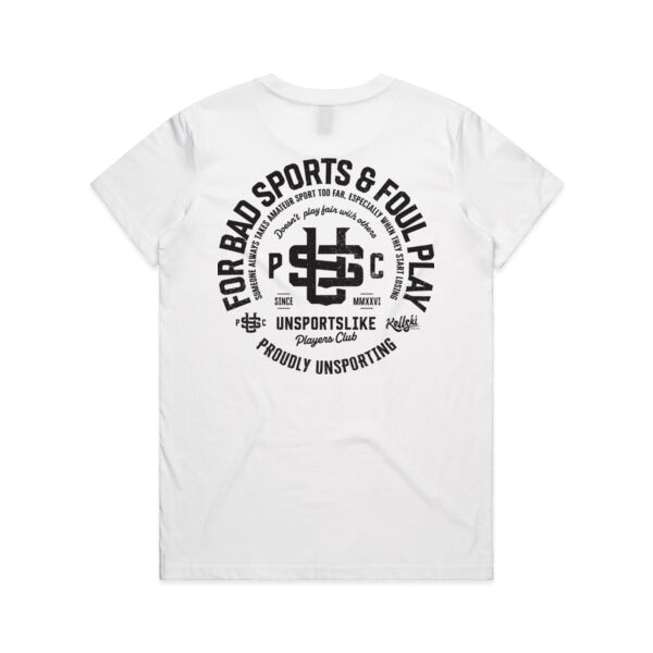 For Bad Sports - AS Colour Womens Maple Tee Thumbnail